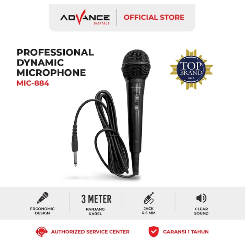 Advance Professional Dynamic Microphone 4