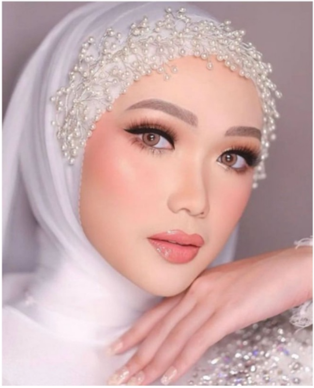 Headpiece Kawat Lentur Mutiara 1