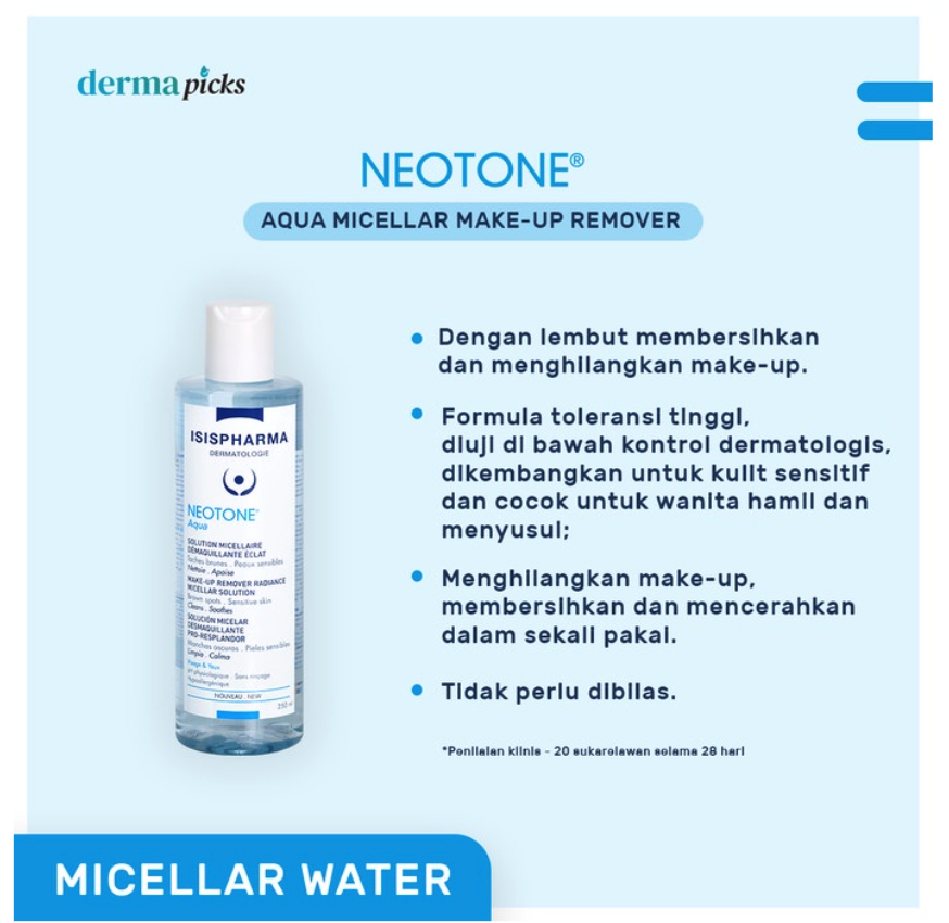 Isispharma Dermatologie NEOTONE Aqua Micellar Water