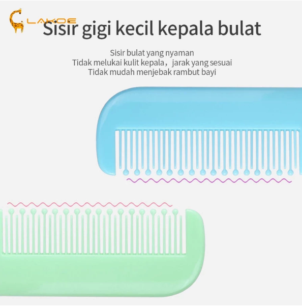 Lakoe Indonesia Sisir Bayi untuk 0-2 Tahun 3