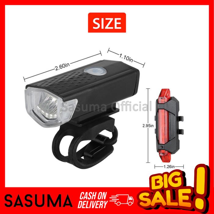  SASUMA Headlamp Front Bike Bicycle