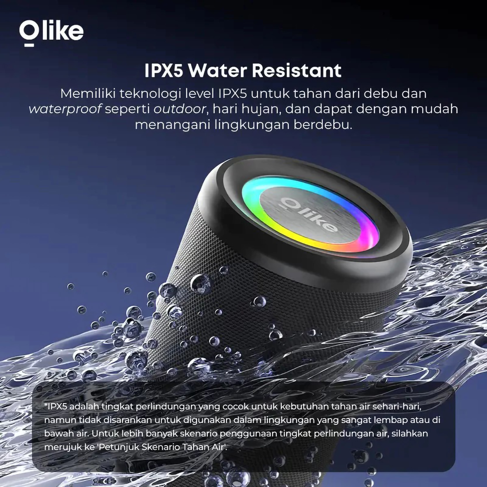 Oase Teknologi Asia Olike Mini Bluetooth Speaker SF9