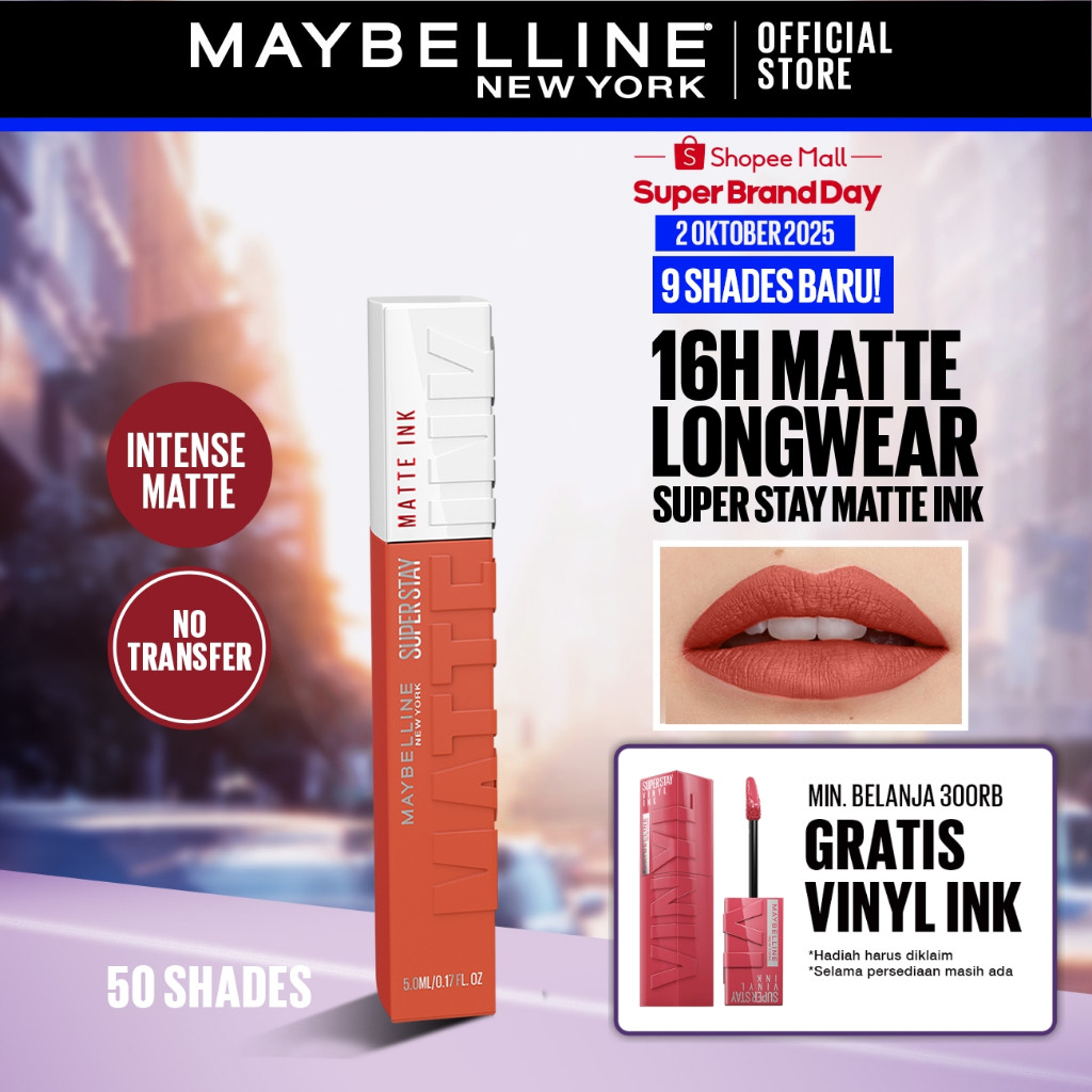 Super Stay Matte Ink Liquid Lipstick 535 Wildcard 2