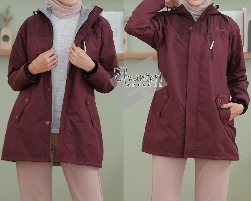 Elzanteri Sabrina Jaket Wanita Bolak Balik 4