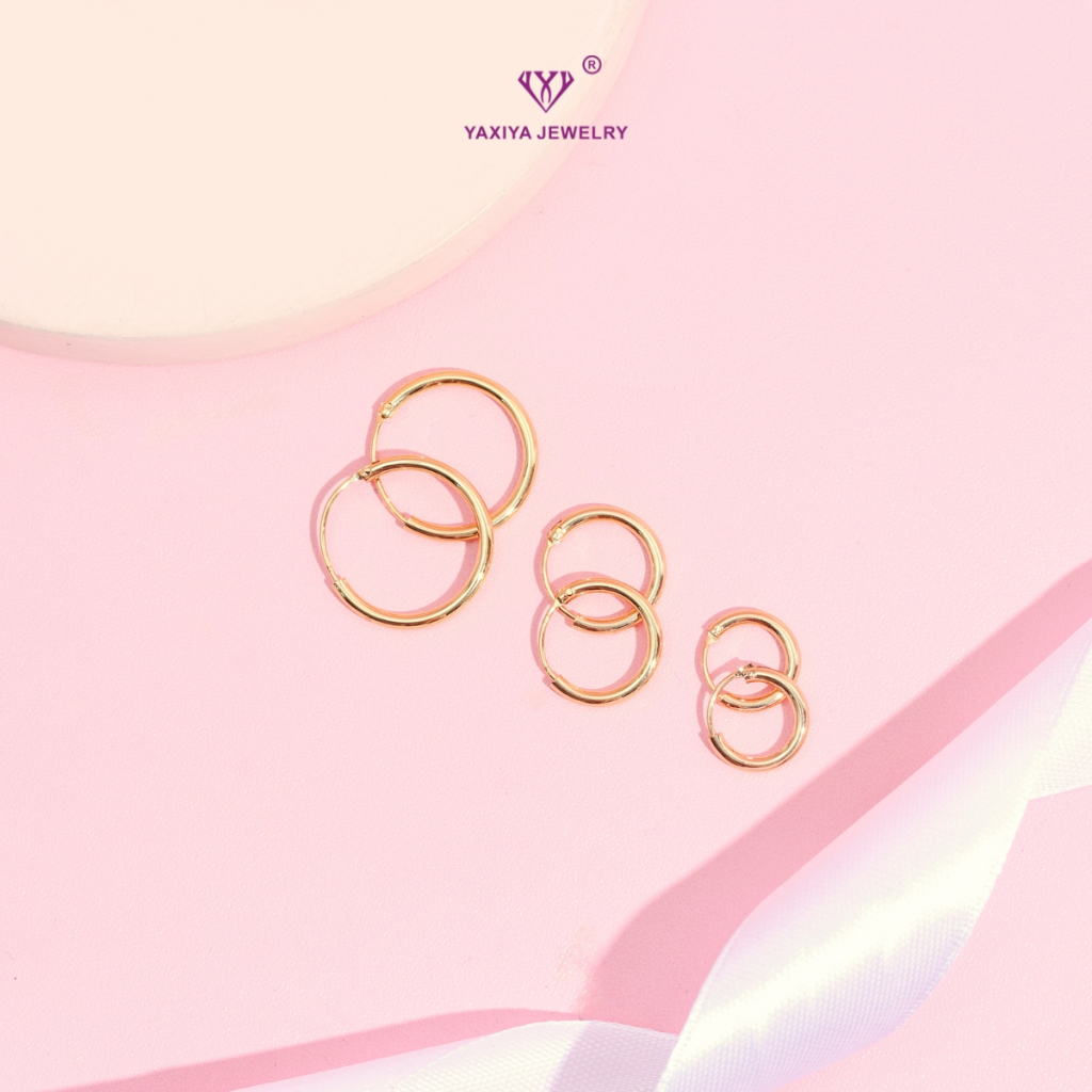 Yaxiya Jewelry Indonesia Yaxiya Anting Gipsy Polos A11826