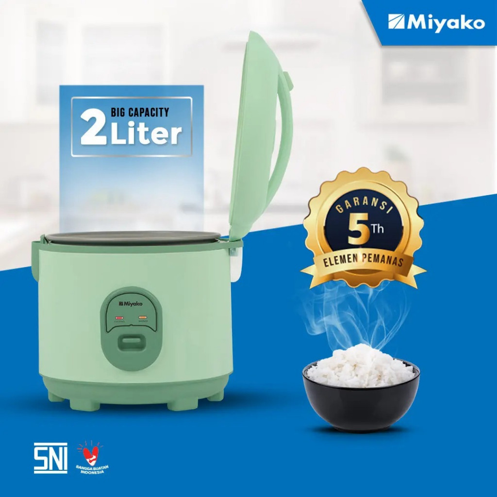 Kencana Gemilang Magic Com Miyako Magic Warmer Plus MCM-559SBC