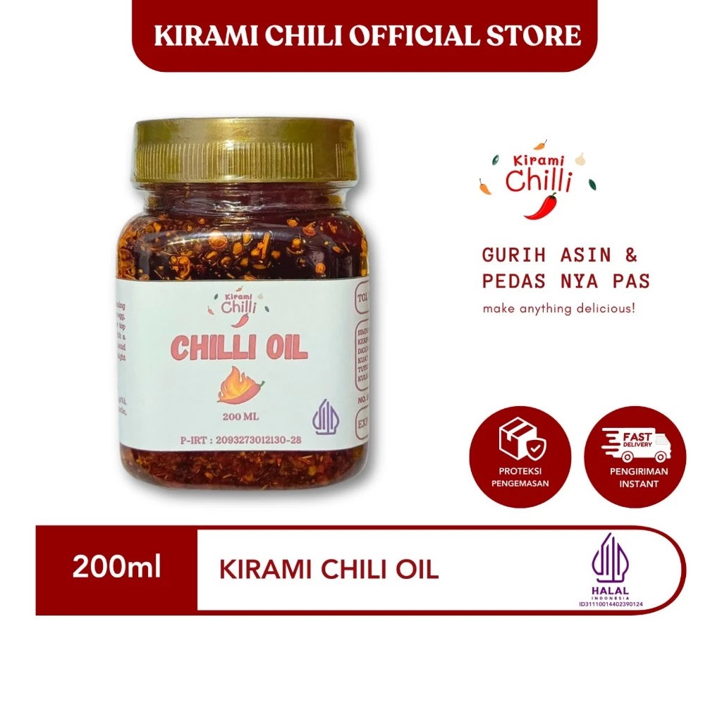 Kirami Chilli Oil 200 mL