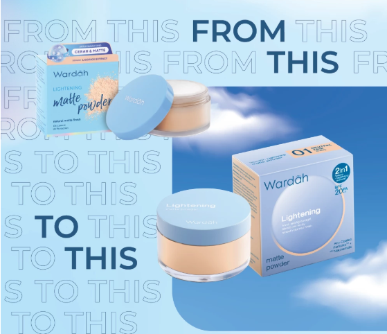 Paragon Technology and Innovation Wardah Lightening Matte Powder 01 Neutral Fair