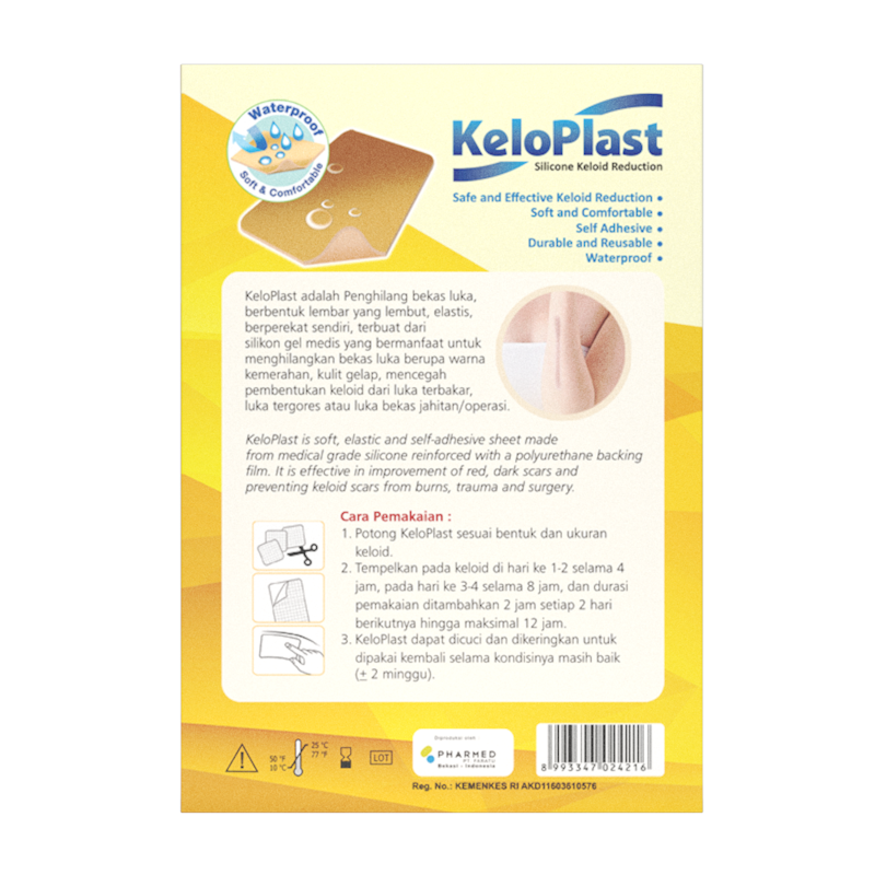 Keloplast Silicone Keloid Reduction 4