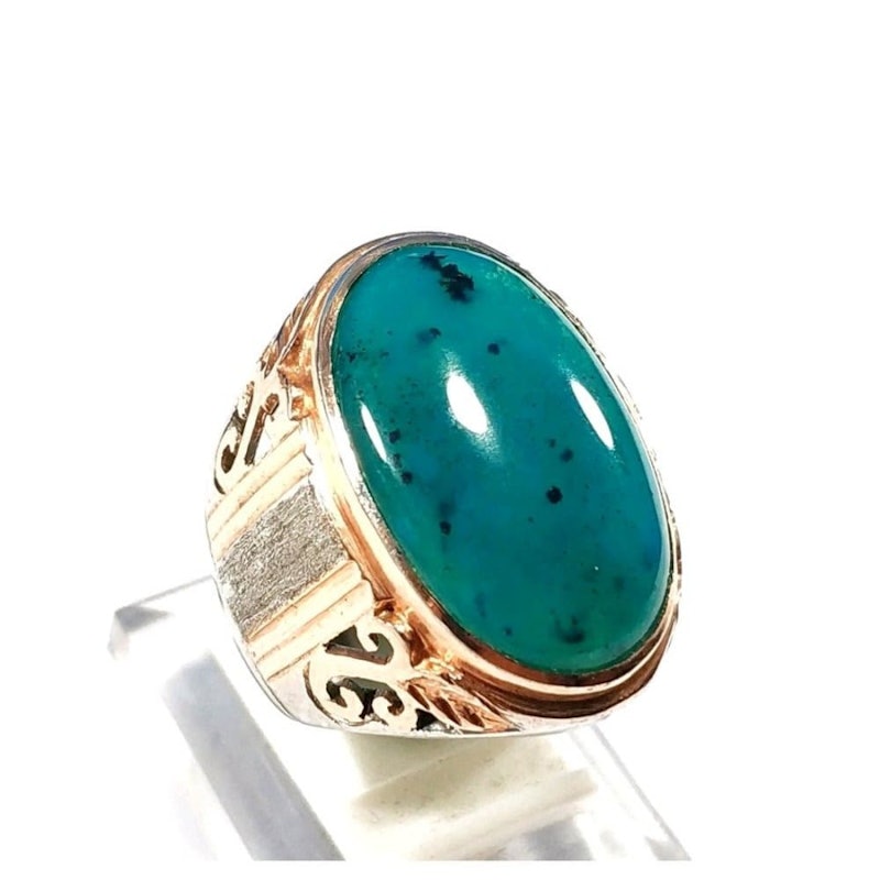 Cincin Natural Bacan Doko Hijau Totol