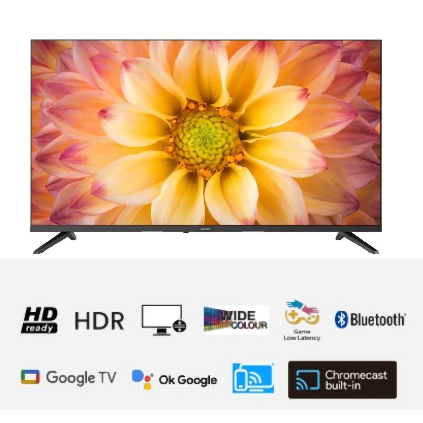 SHARP Electronics SHARP 2K Google TV 43 inch 2T-C43GH3000i