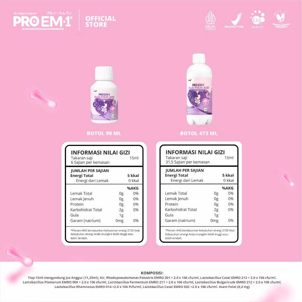PRO EM1 Plus Folic Acid 4