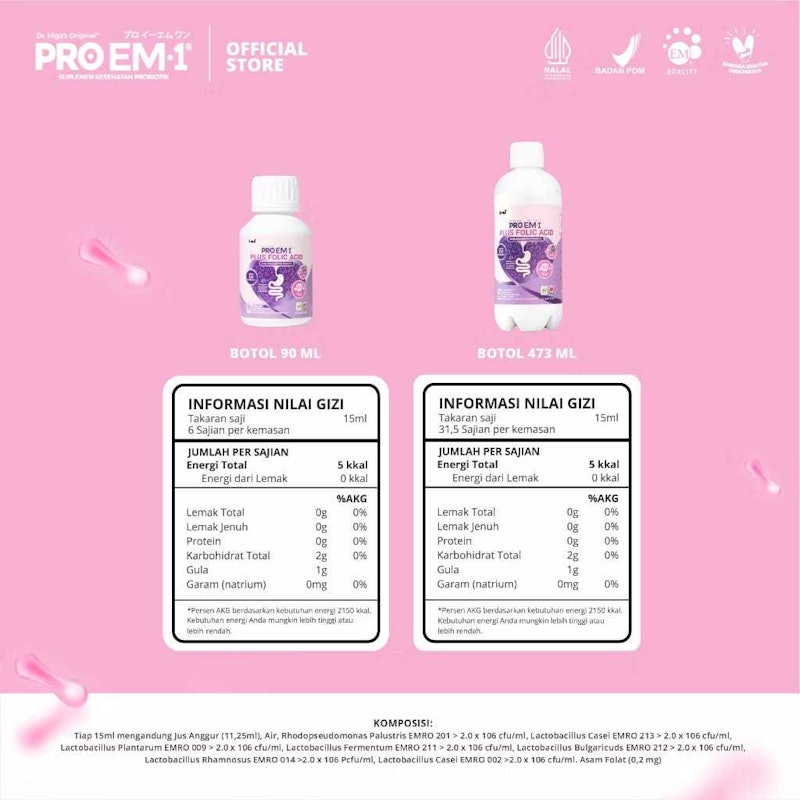 PRO EM1 Plus Folic Acid 4
