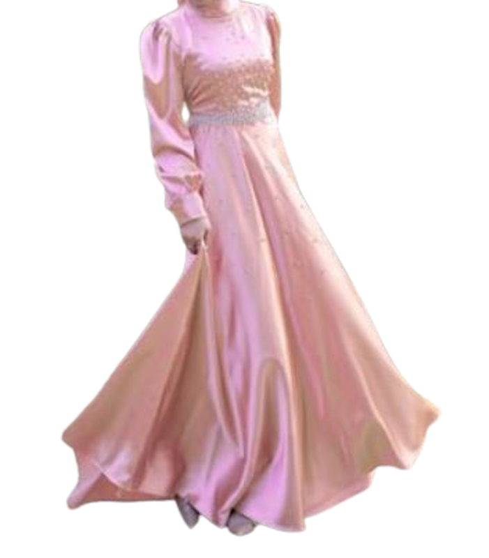 Redlove Gamis Maxi Classic & Timeless A-Ling Neck Salem 1