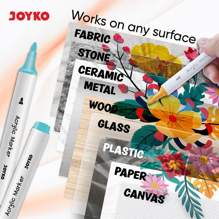 Atali Makmur JOYKO Acrylic Marker 36 warna ACMK-75