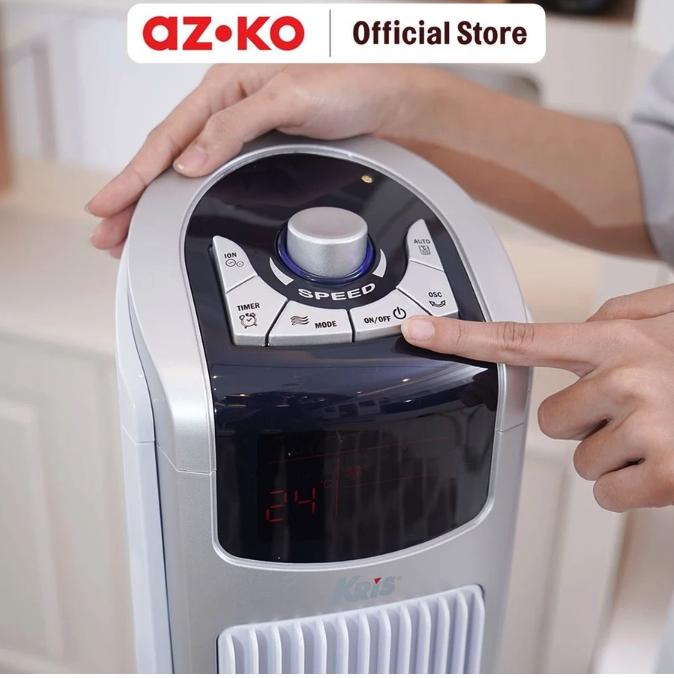 Aspirasi Hidup Indonesia AZKO Kris Kipas Angin Berdiri Led 60 watt