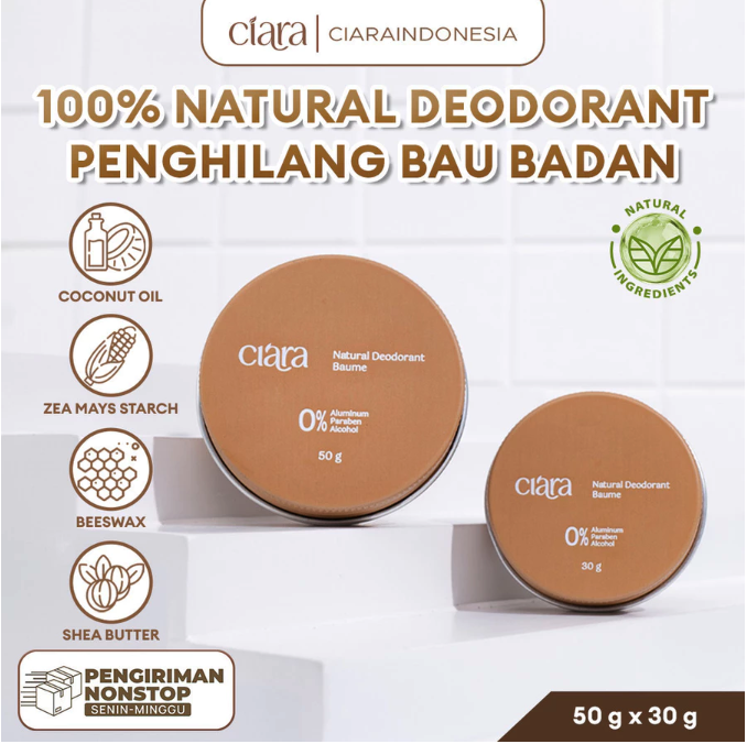 Brighty Global Sinergi Ciara Natural Deodorant Baume