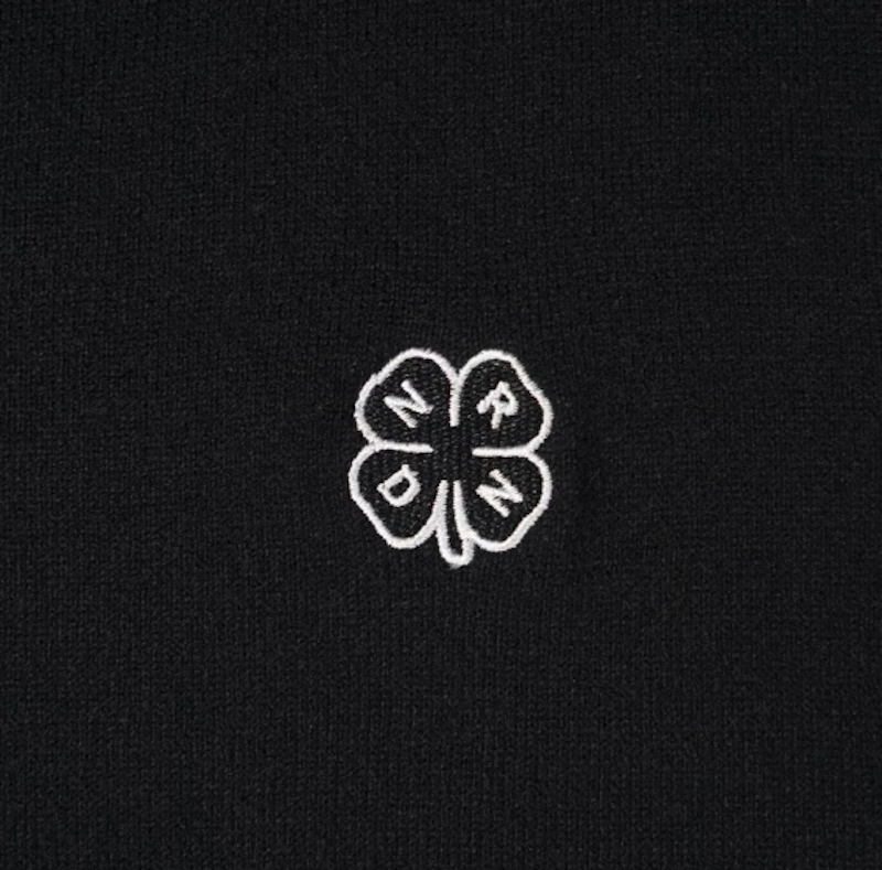 NRDN Sweater Clover Vest Knitwear Black 2