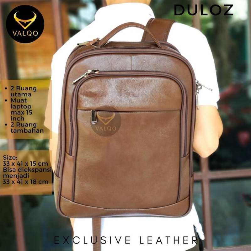 VALQO DULOZ Tas Ransel Laptop 5