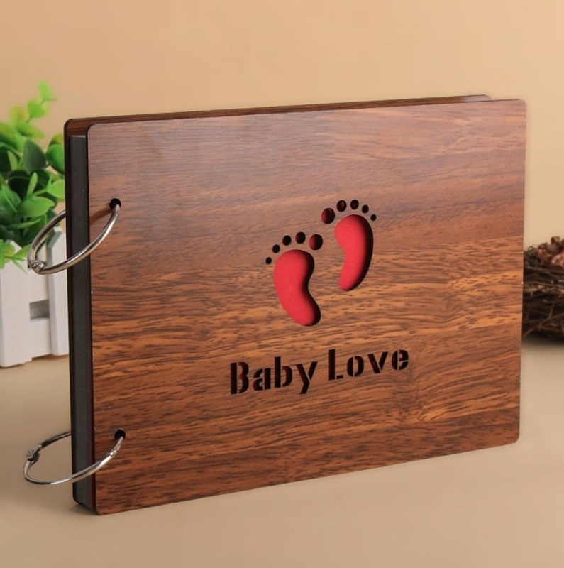 Album Foto Scrapbook Kayu 1