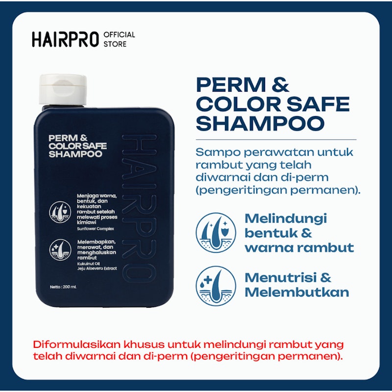HAIRPRO Perm & Color Safe Shampoo 2