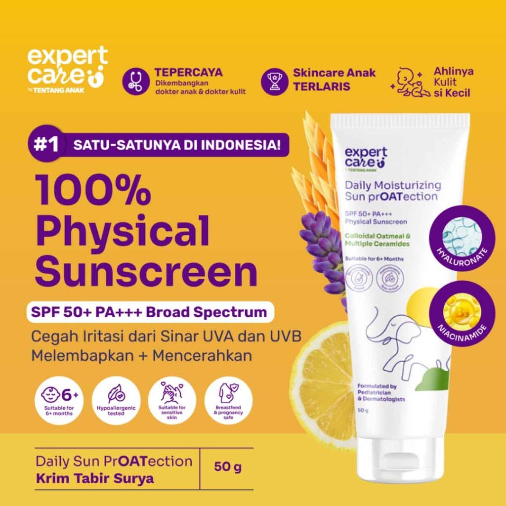 Tentang Anak Bahagia Expert Care by Tentang Anak Daily Moisturizing Sun PrOATection