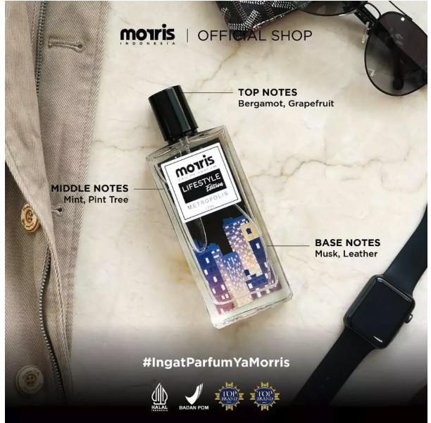 Aroma Prima Livindo Morris Eau De Parfum Lifestyle Edition Metropolis