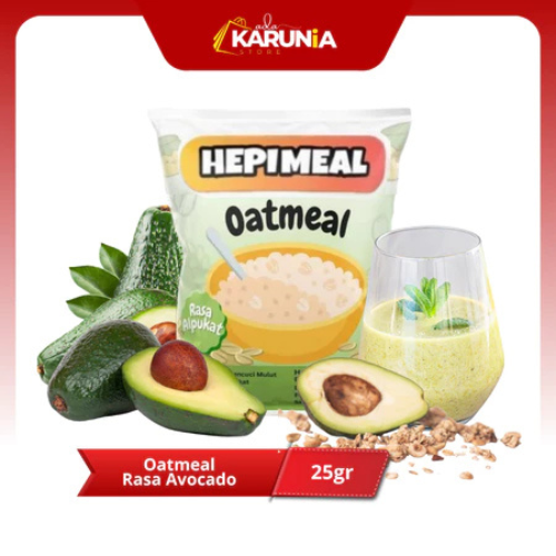 Pangan Nutrisi Sejahtera Hepimeal Oatmeal Rasa Alpukat