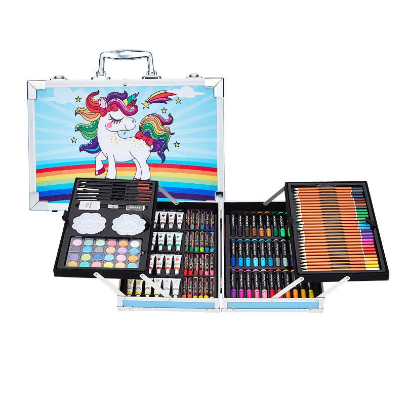 Koper Set Pensil Warna dan Krayon 145 pieces 5