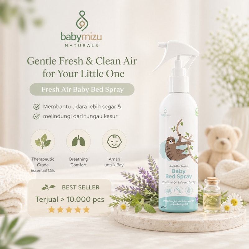 BABYMIZU Fresh Air Baby Bed Spray 2