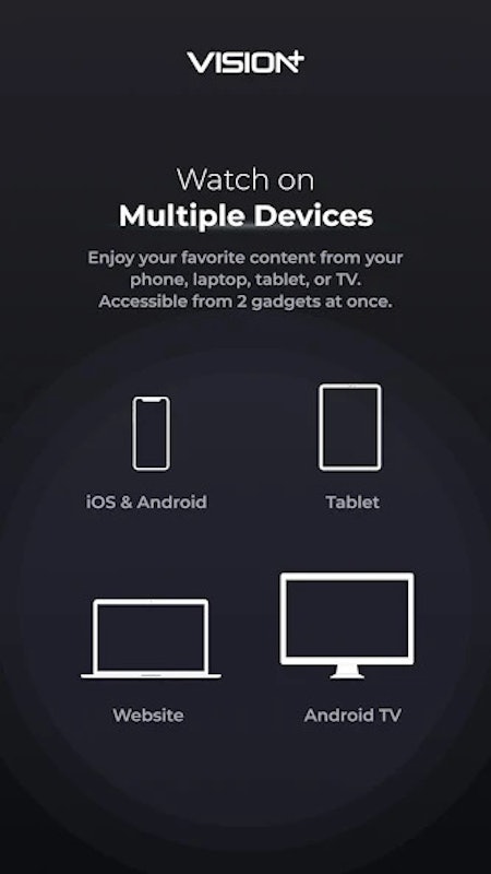 Vision+ : Live TV, Film & Seri 4