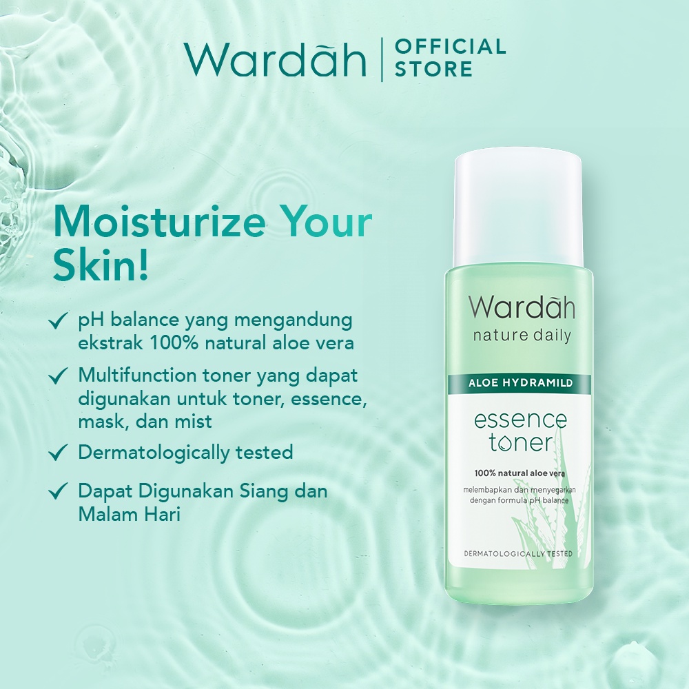Wardah Nature Daily Hydramild Essence Toner