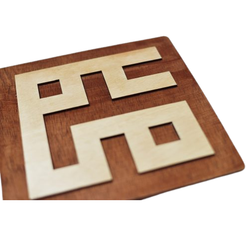 Kaligrafi Kufic Timbul Kalimat Allah – Muhammad