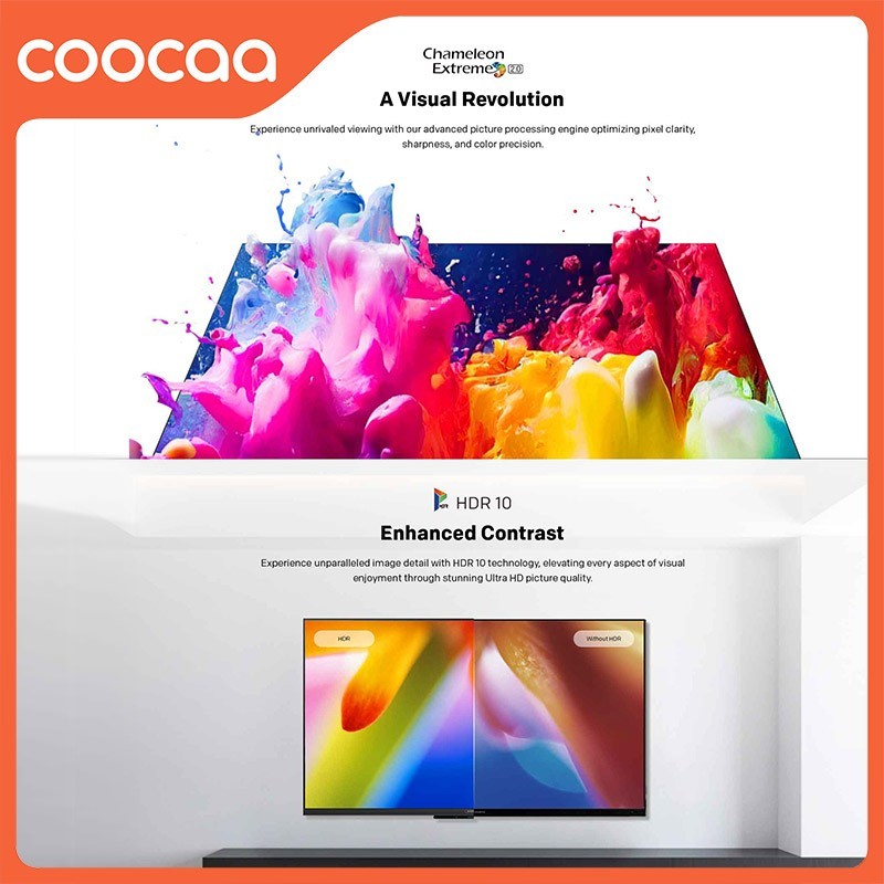 Skyworth Indonesia Coocaa 4K Google TV 55Y65 