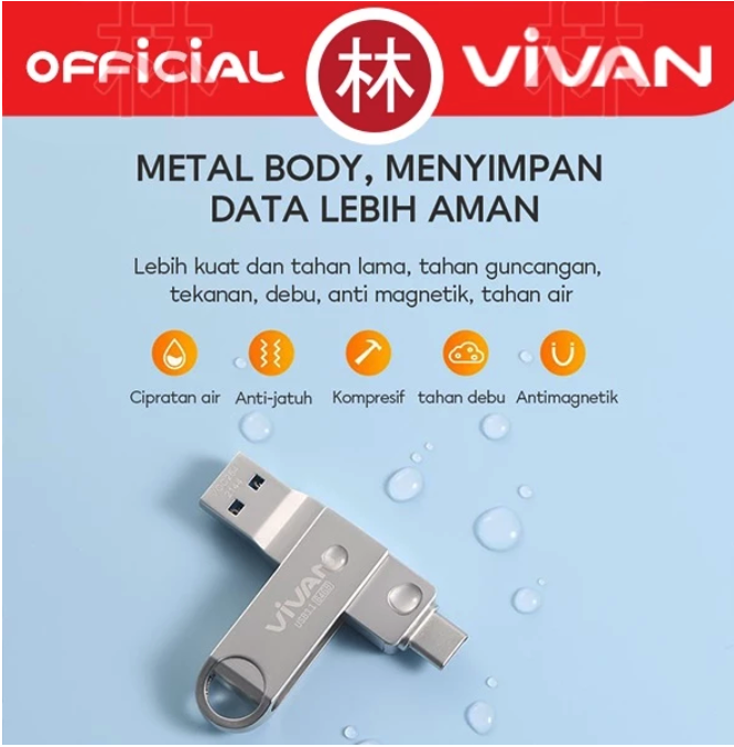 Wook Global Technology VIVAN Elite Dual Drive USB Type-C VOC232