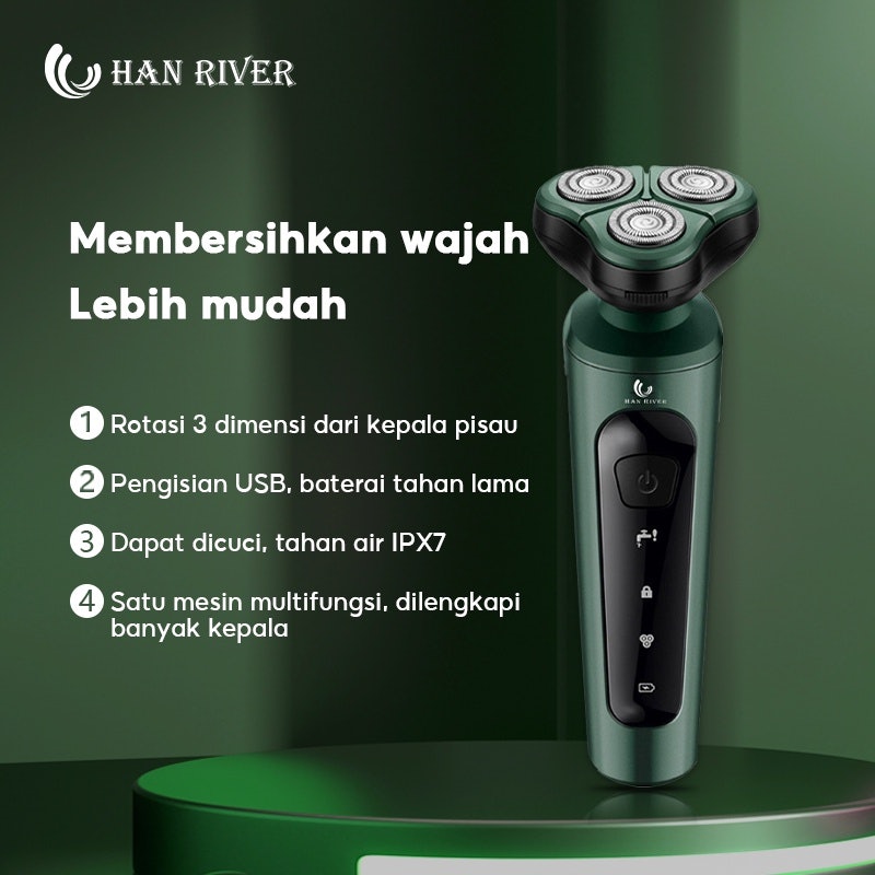 HAN RIVER Alat Cukur 3 in 1 3