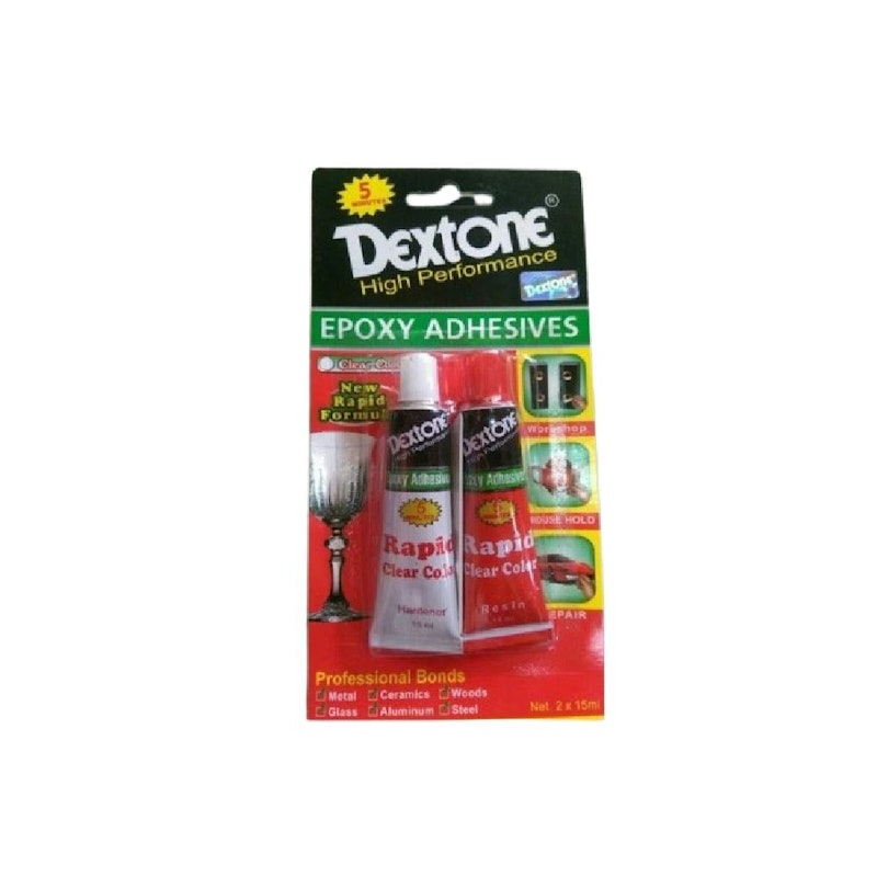 Dextone Epoxy Adhesive Rapid Clear Color 1