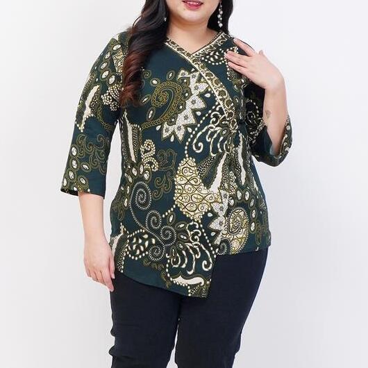  Bigisize Mrs1 Blouse Batik Jumbo 187