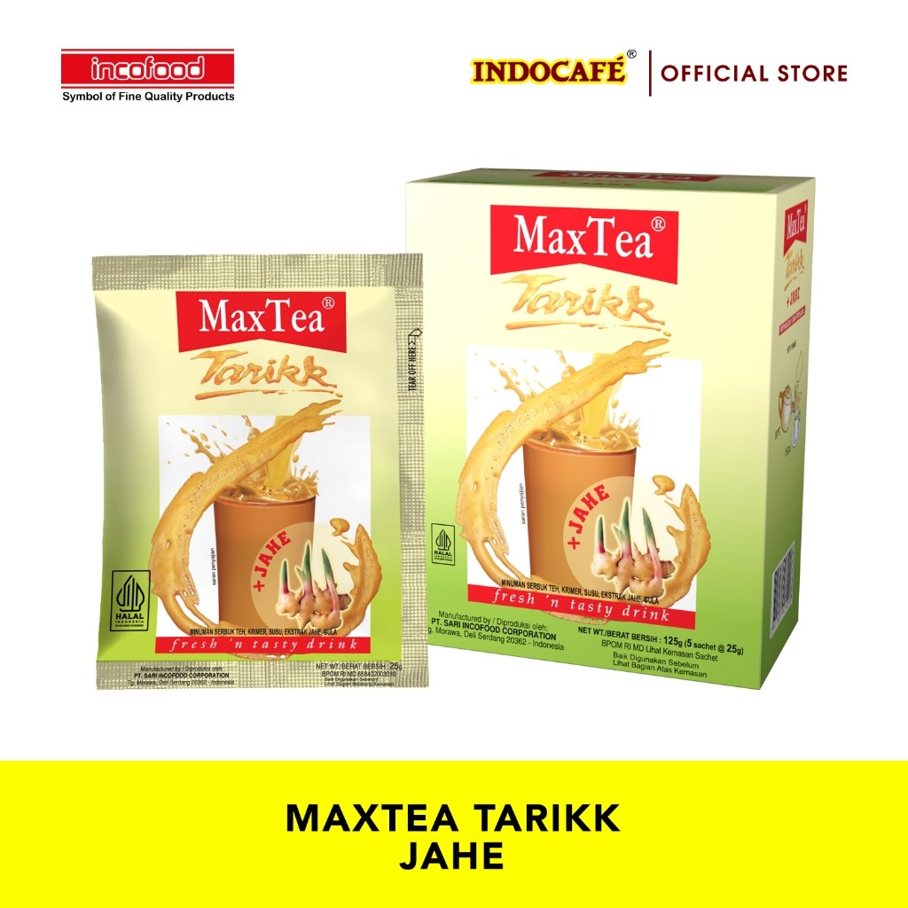 MaxTea® Tarikk + Jahe 3