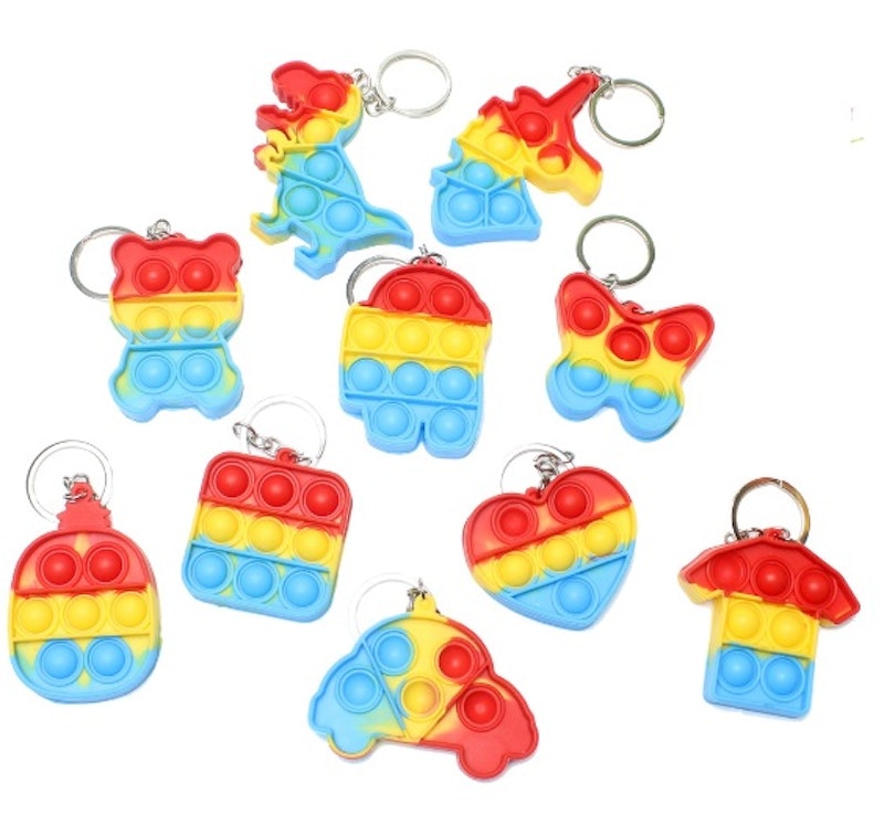 Gantungan Kunci Pop It Rainbow 1