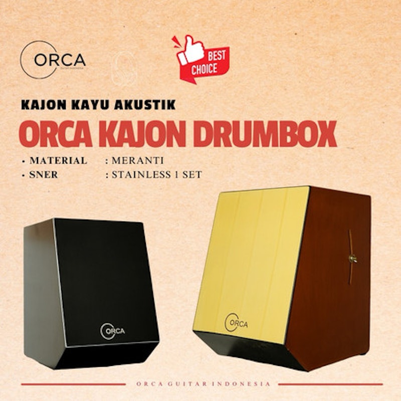 Orca Kajon Drumbox Akustik 2