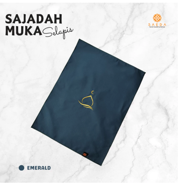  SAEDA Sajadah Muka Selapis 