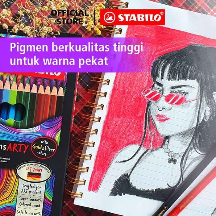STABILO swans ARTY Colored Pencils 3