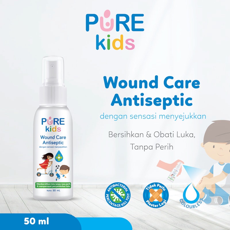 Pure Kids Wound Care Antiseptic 2