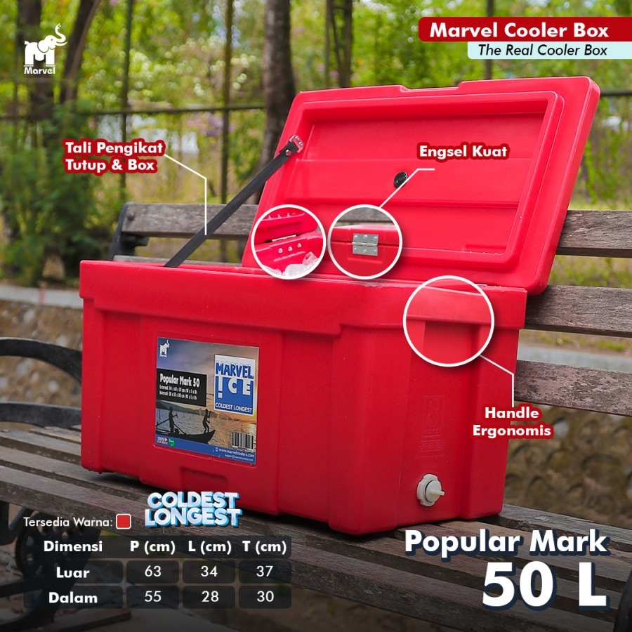  Marvel Cooler Box Popular Mark 50L