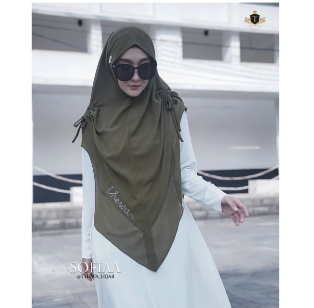  Thewa Khimar Shofia Serut 2 Layer 