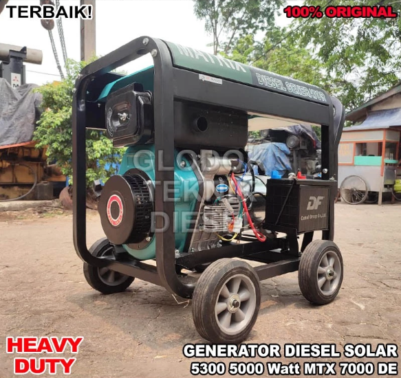  Matrix Air Cooled Diesel Generator MTX-7000DE