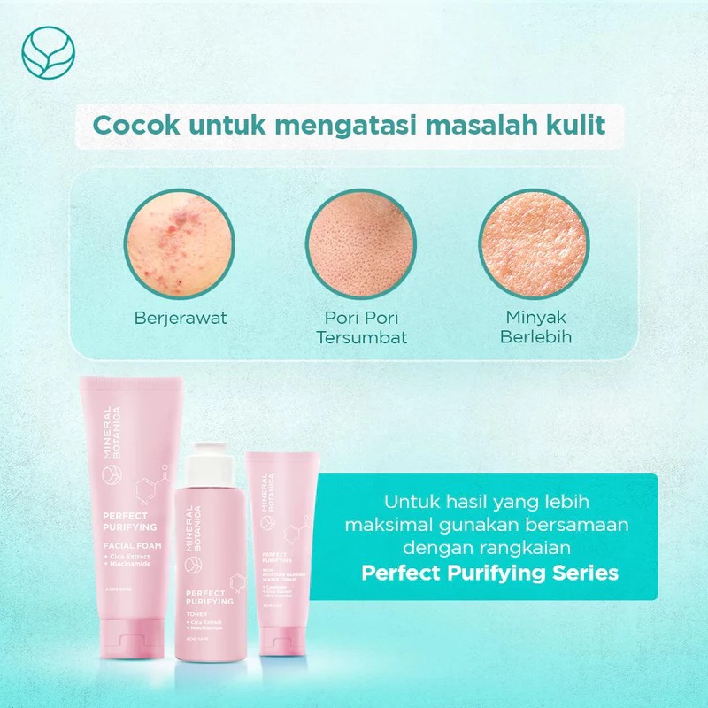 Mica Jaya Pratama Mineral Botanica Perfect Purifying Facial Foam