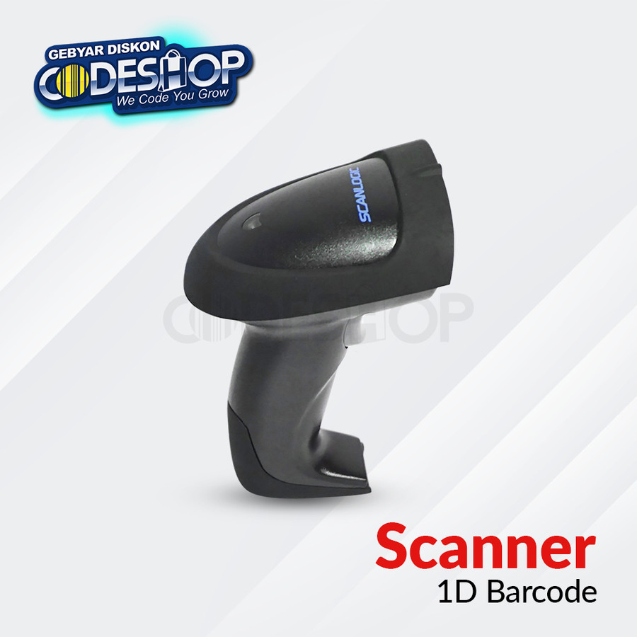  Scanlogic Barcode Laser Scanner  CS-1000 PLUS