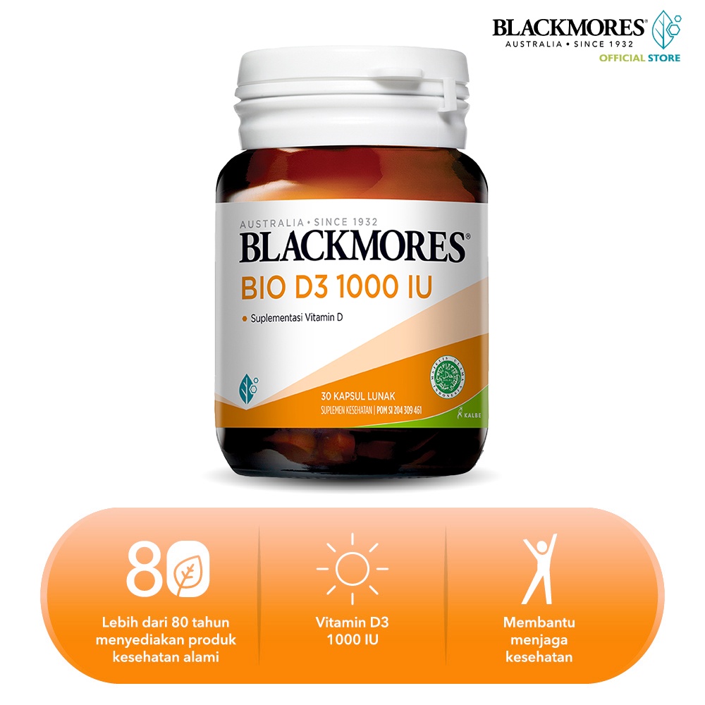 Blackmores Limited BLACKMORES Bio D3 1000 IU